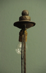 metaloplastyka rekodzielo lampa podlogowa  h